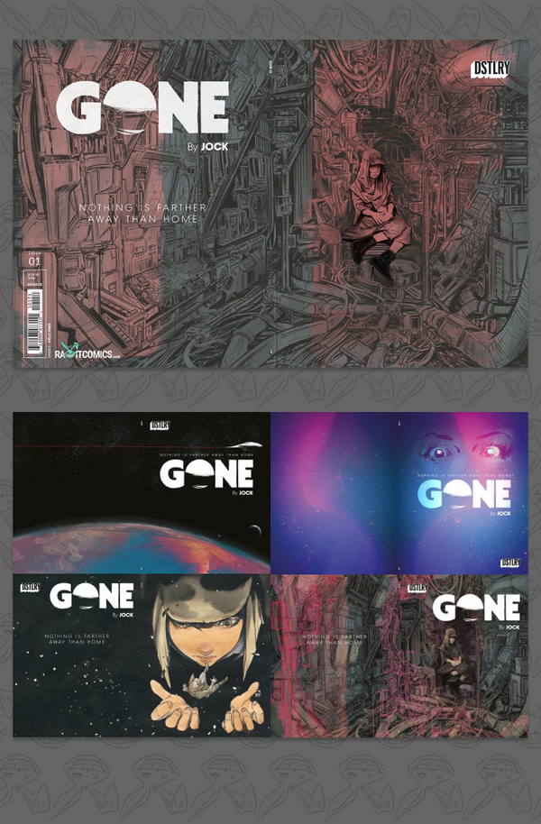 Gone #1 Cover A, B, Peach, 1:10 + Rabbit Exclusive Bundle