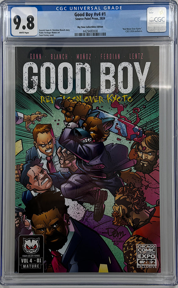 GOOD BOY #1 | C2E2 EXCLUSIVE VARIANT LIMITED TO 100 W/COA | CGC 9.8