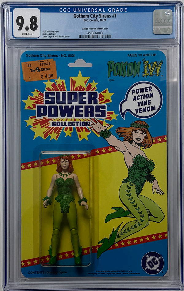 GOTHAM CITY SIRENS #1 (OF 4) | CVR E DC SUPER POWERS ACTION FIGURE VARIANT | CGC 9.8