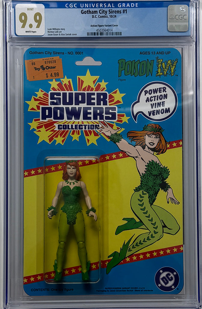 GOTHAM CITY SIRENS #1 (OF 4) | CVR E DC SUPER POWERS ACTION FIGURE VARIANT | CGC 9.9