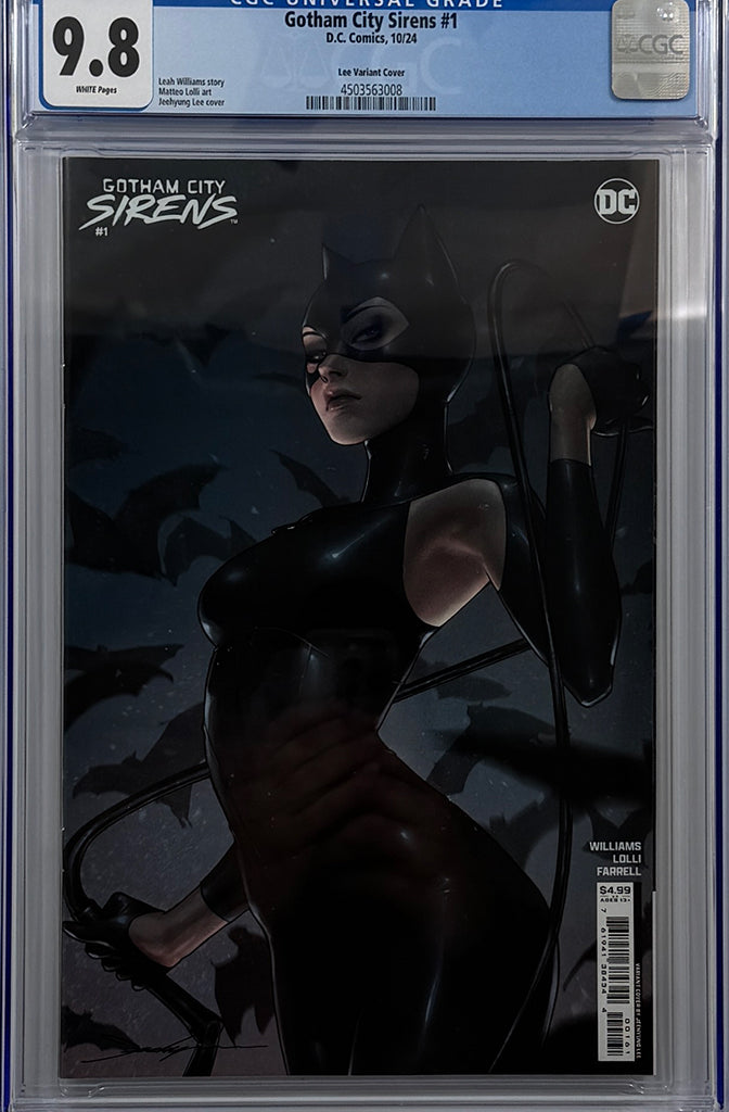 GOTHAM CITY SIRENS #1 (OF 4) | CVR C JEEHYUNG LEE  VARIANT | CGC 9.8