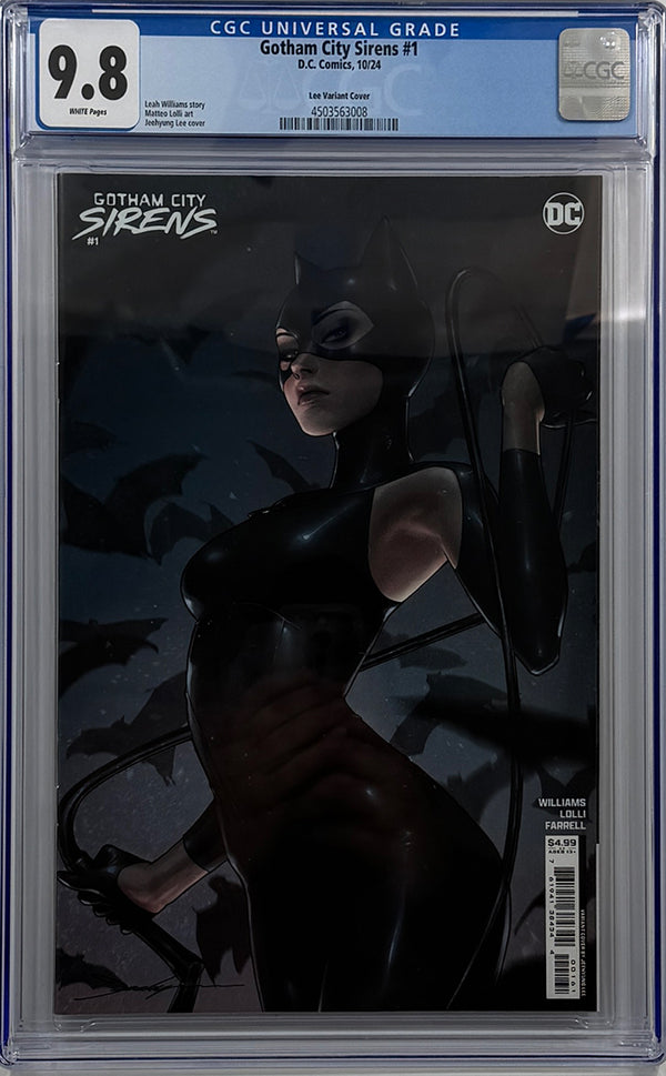 GOTHAM CITY SIRENS #1 (OF 4) | CVR C JEEHYUNG LEE  VARIANT | CGC 9.8