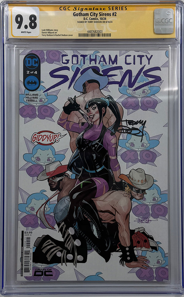 GOTHAM CITY SIRENS #2 (OF 4) | CVR A TERRY DODSON | CGC SS 9.8