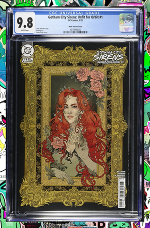 Gotham City Sirens Unfit For Orbit #5 (Of 5) | Cover E 1:25 Ratio Helen Mask Variant | CGC 9.8