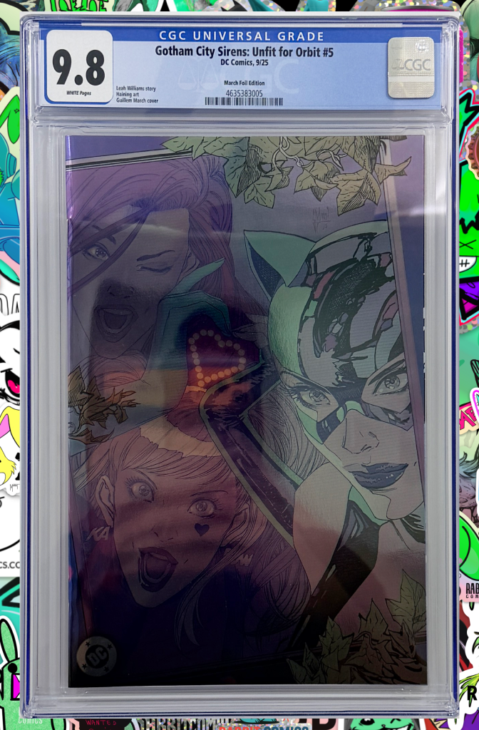 Gotham City Sirens Unfit For Orbit #5 (Of 5) | March Foil Variant | CGC 9.8