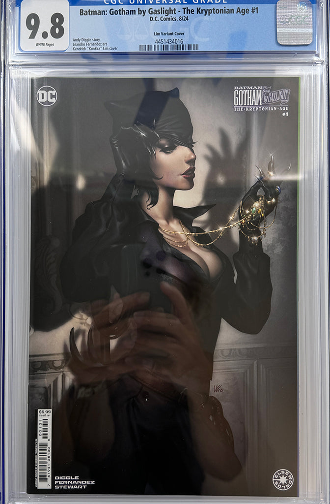BATMAN GOTHAM BY GASLIGHT THE KRYPTONIAN AGE #1 (OF 12) | LIM CARD STOCK VARIANT | CGC 9.8