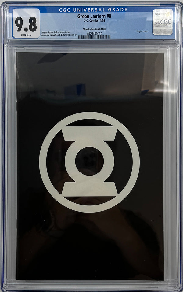 GREEN LANTERN #8 | C2E2 EXCLUSIVE GLOW IN THE DARK VARIANT LTD TO 1000 | CGC 9.8