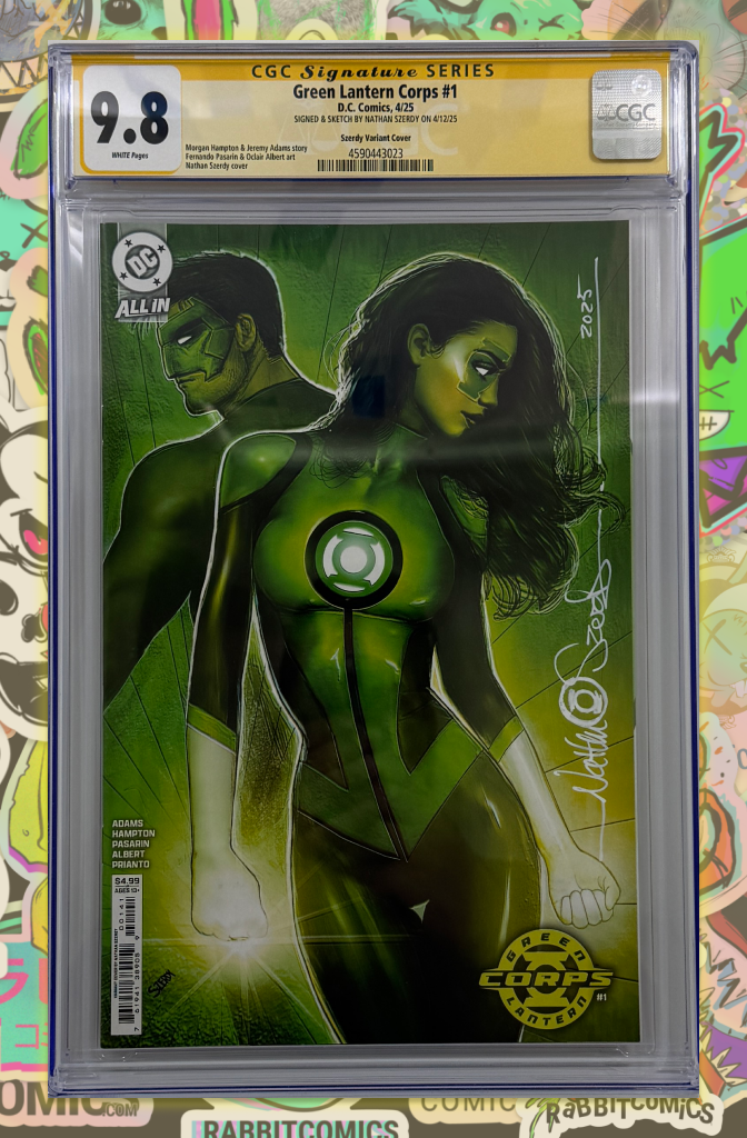 Green Lantern Corps #1 | Szerdy Variant | CGC SS 9.8