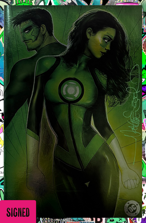 Green Lantern Corps #1 | Szerdy Virgin Foil Variant | Signed By Nathan Szerdy