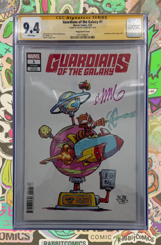 Guardians of the Galaxy #1 | Skottie Young Variant | CGC SS 9.4