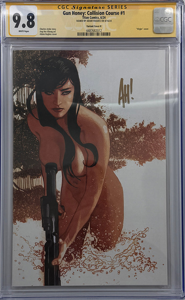 Gun Honey: Collision Course #1 | Adam Hughes 1:15 Ratio Variant | CGC SS 9.8