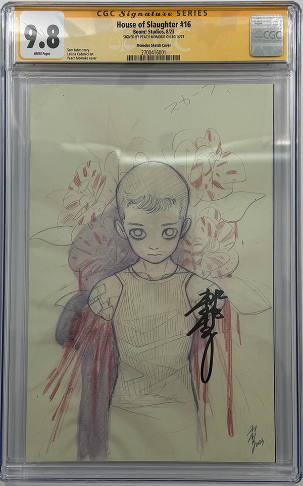 House of Slaughter #15 | Peach Momoko 1:75 Ratio Variant Cover | CGC SS 9.8