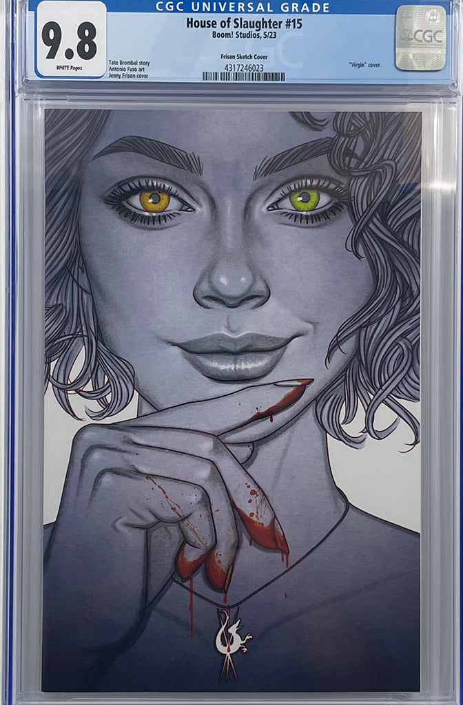 House of Slaughter #15 | Jenny Frison Virgin Variant SDCC | CGC 9.8