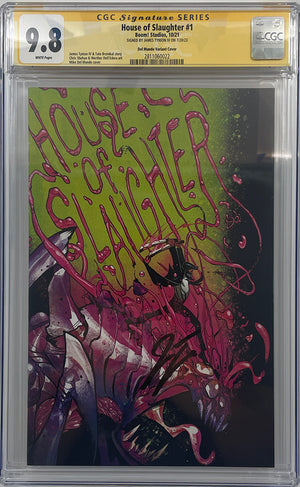 House of Slaughter #1 | Mike Del Mundo 1:500 Incentive Ratio Variant | CGC SS 9.8