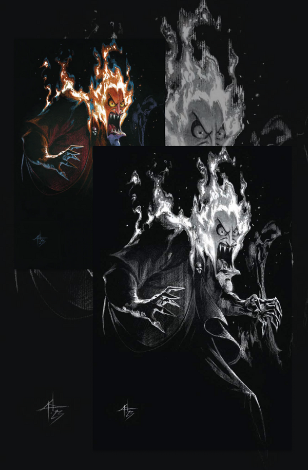 Hades #1 | Dell'Otto Black & White NYCC + Virgin Variant Bundle