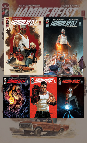 HAMMERFIST #1 | CVR A, B, E, & F | 5 Book Bundle