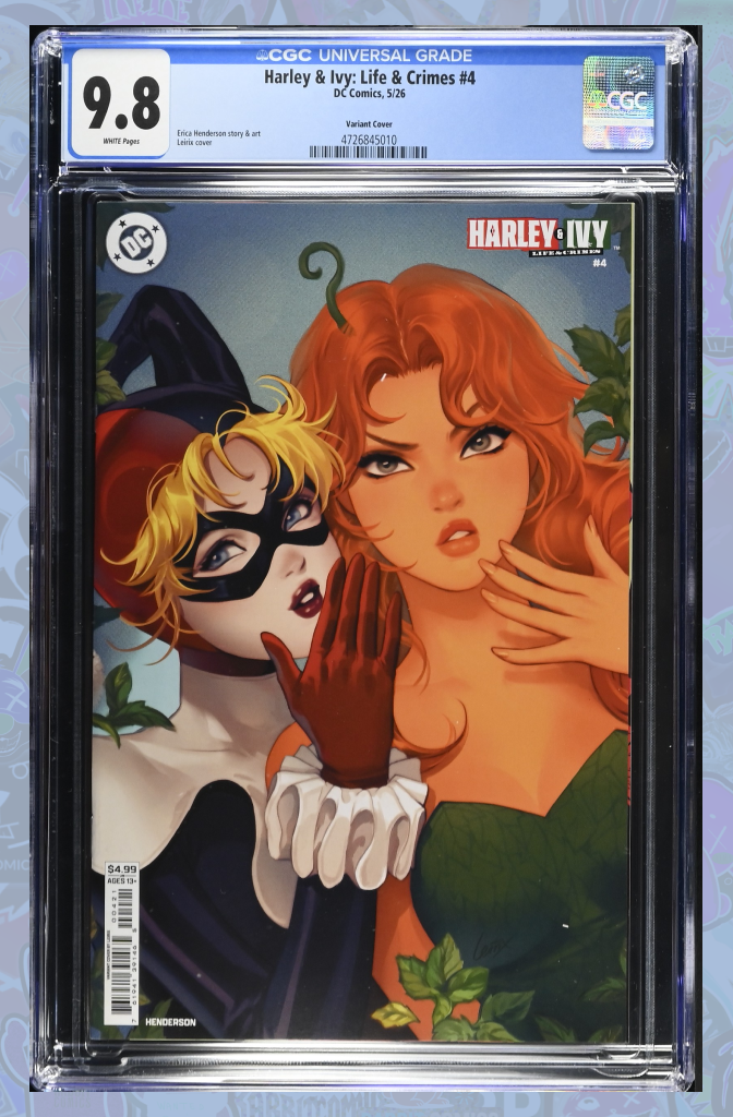 Harley And Ivy Life And Crimes #4 (Of 6) Cover B Lesley Leirix Li | CGC 9.8