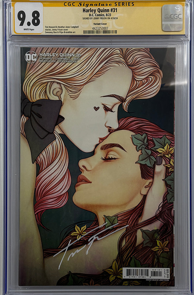 HARLEY QUINN #31 | JENNY FRISON CARD STOCK VARIANT | CGC SS 9.8
