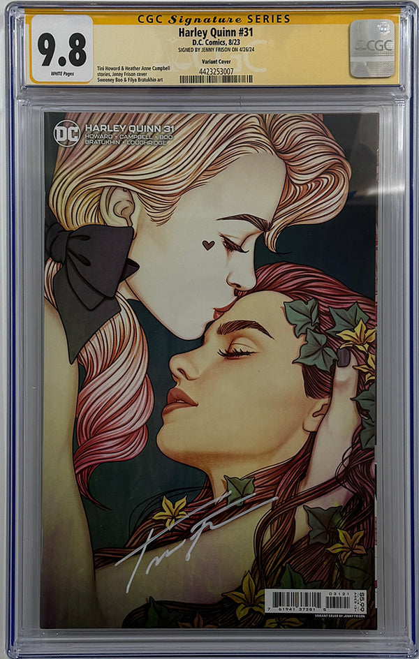 HARLEY QUINN #31 | JENNY FRISON CARD STOCK VARIANT | CGC SS 9.8