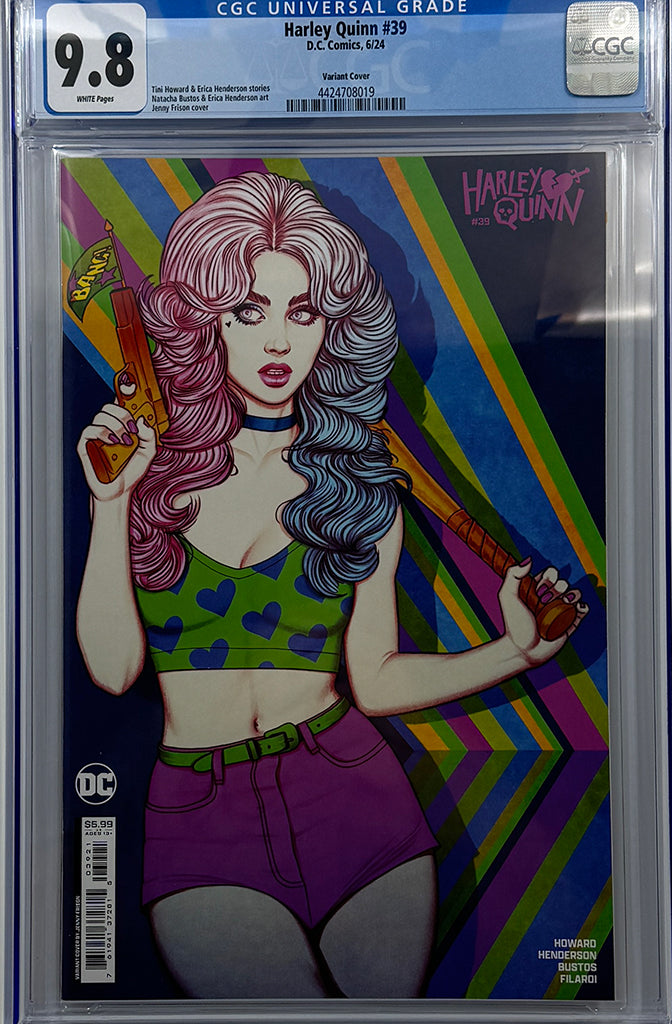 HARLEY QUINN #39 | CVR B JENNY FRISON CARD STOCK VARIANT | CGC 9.8