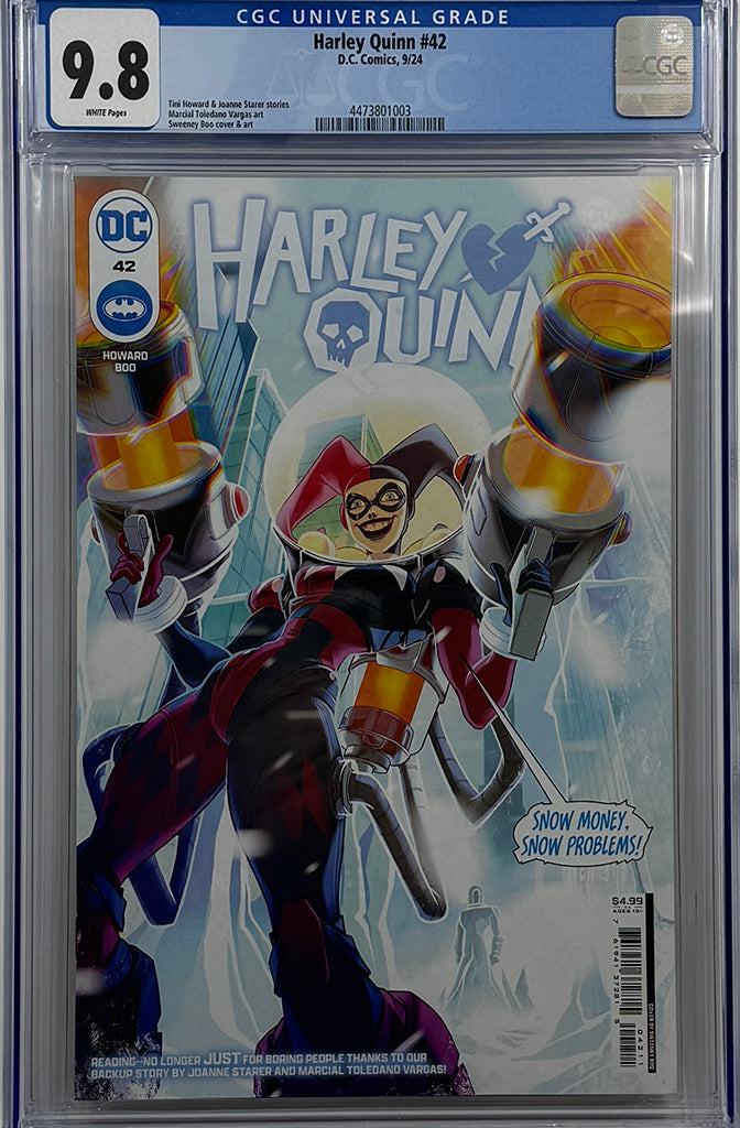 HARLEY QUINN #42 | CVR A SWEENEY BOO | CGC 9.8