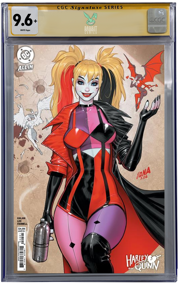 HARLEY QUINN #44 | CVR B DAVID NAKAYAMA CARD STOCK VARIANT | CGC SS 9.6+ | PREORDER