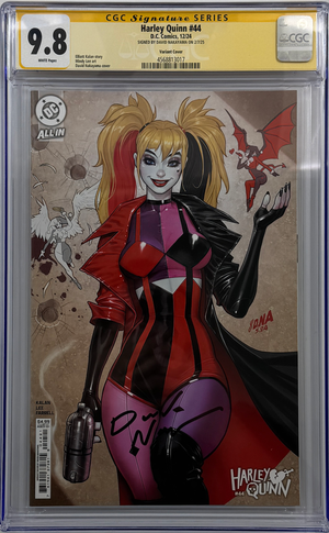 HARLEY QUINN #44 | CVR B DAVID NAKAYAMA CARD STOCK VARIANT | CGC SS 9.8