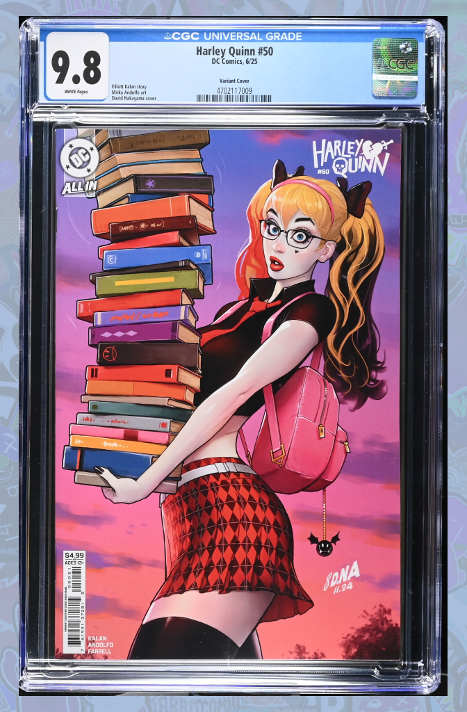 Harley Quinn #50 | Cover B David Nakayama Card Stock Variant | CGC 9.8