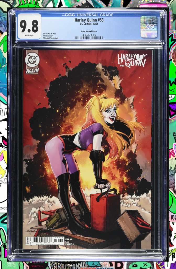 Harley Quinn #53 Cover C Mahmud Asrar Card Stock Variant | CGC 9.8