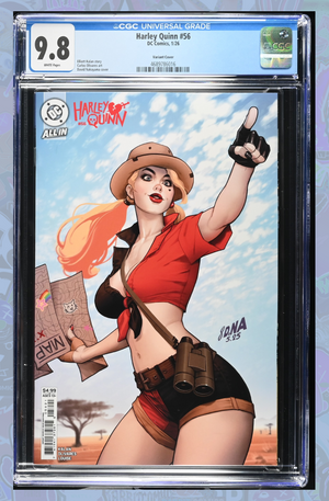 Harley Quinn #56 Cover B David Nakayama Card Stock Variant | CGC 9.8