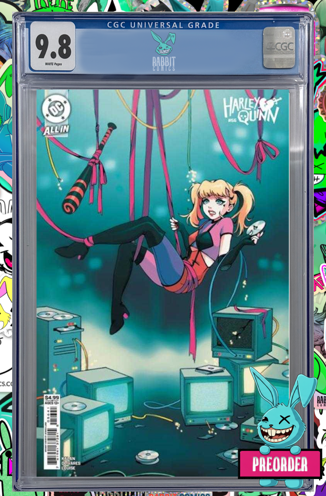 Harley Quinn #56 Cover D Jessica Luna Card Stock Variant | CGC 9.8 | PREORDER