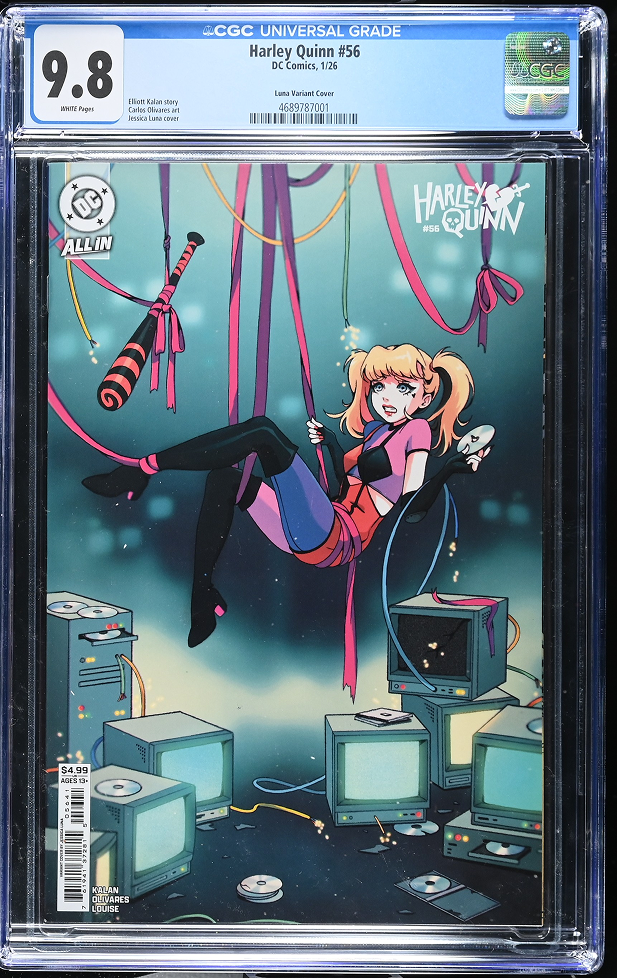 Harley Quinn #56 Cover D Jessica Luna Card Stock Variant | CGC 9.8