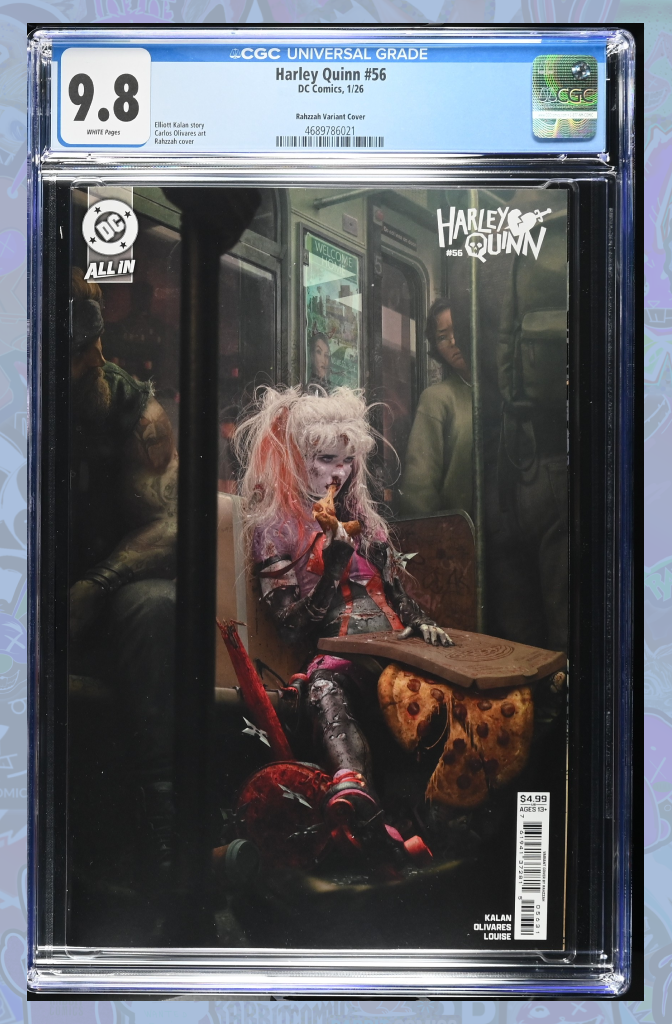 Harley Quinn #56 Cover C Rahzzah Card Stock Variant | CGC 9.8
