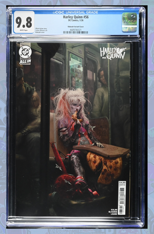 Harley Quinn #56 Cover C Rahzzah Card Stock Variant | CGC 9.8