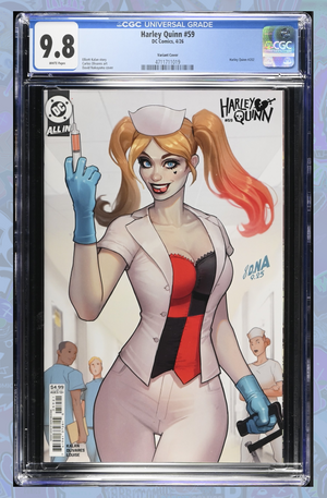 Harley Quinn #59 Cover B David Nakayama Card Stock Variant | CGC 9.8