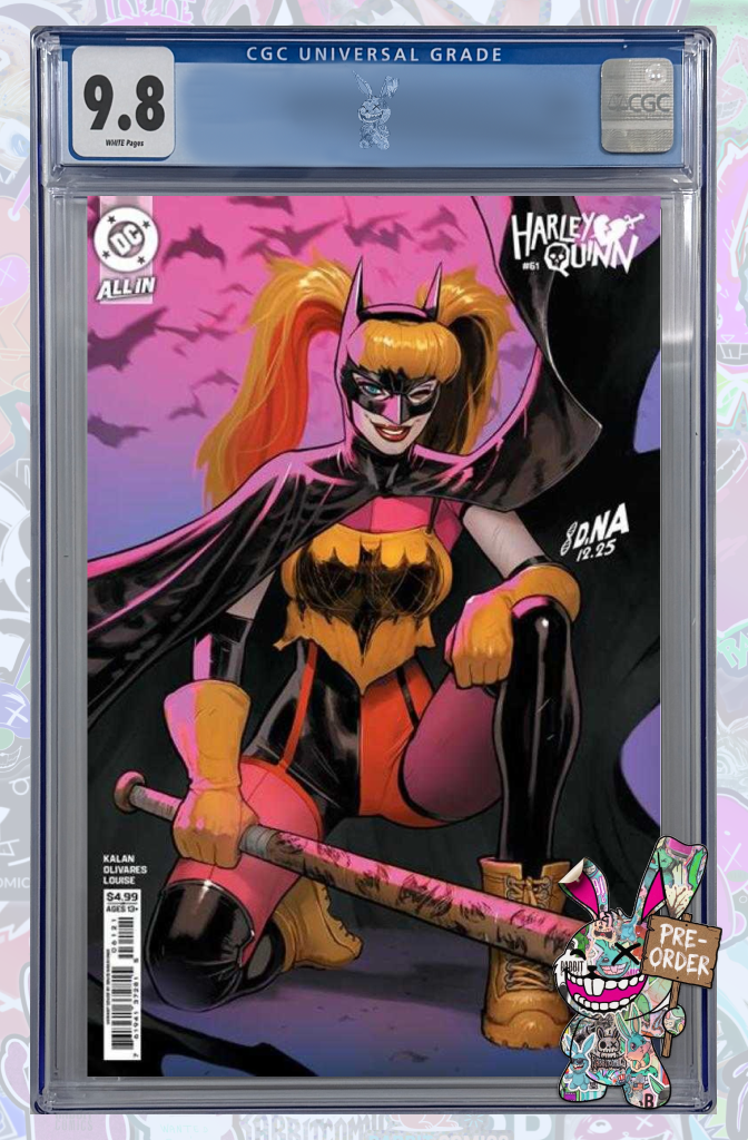 Harley Quinn #61 Cover B David Nakayama Card Stock Variant | CGC 9.8 | PREORDER