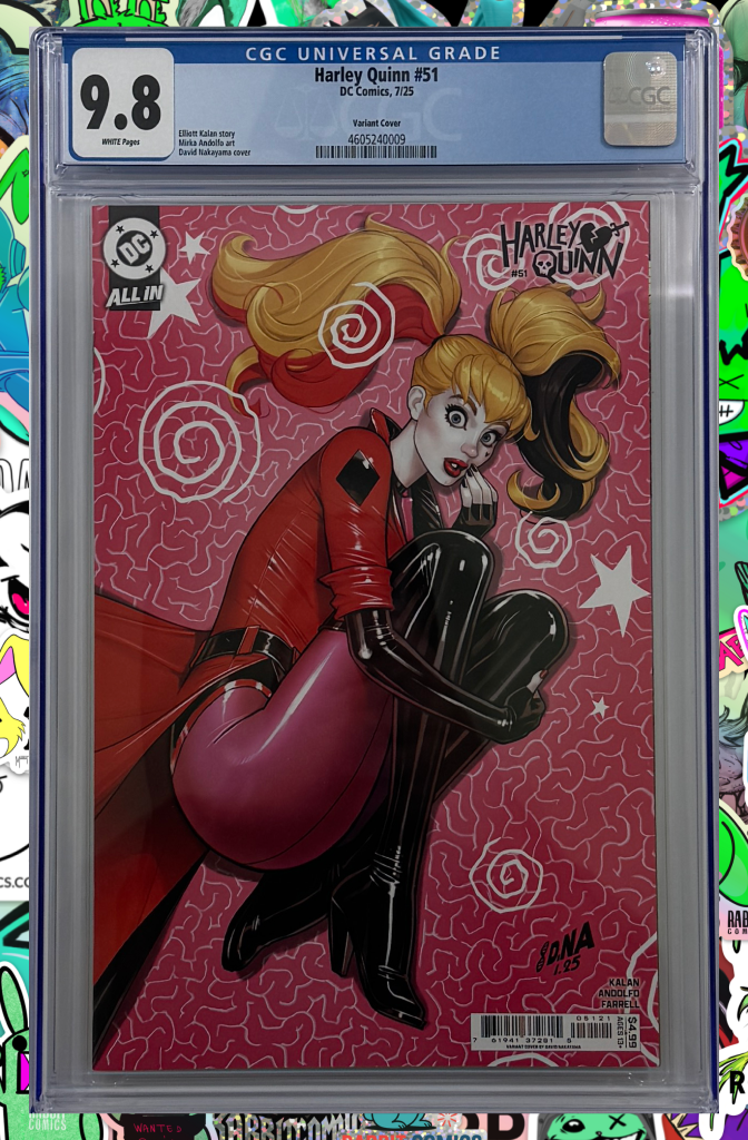 Harley Quinn #51 | Cover B David Nakayama Card Stock Variant | CGC 9.8