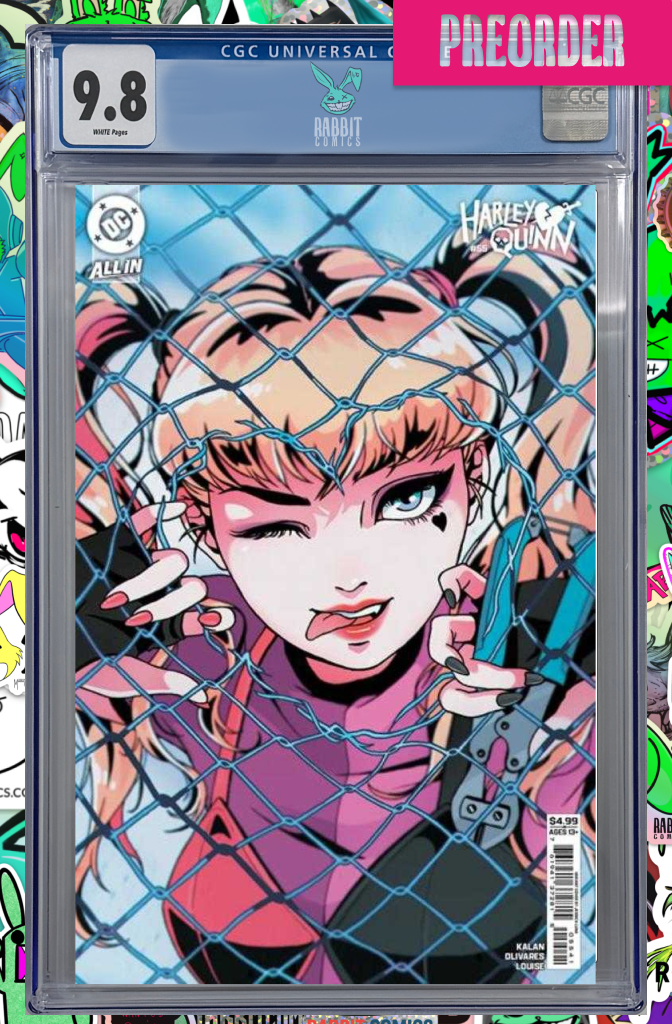 Harley Quinn #55 Cover D Jessica Luna Card Stock Variant | CGC 9.8 | PREORDER