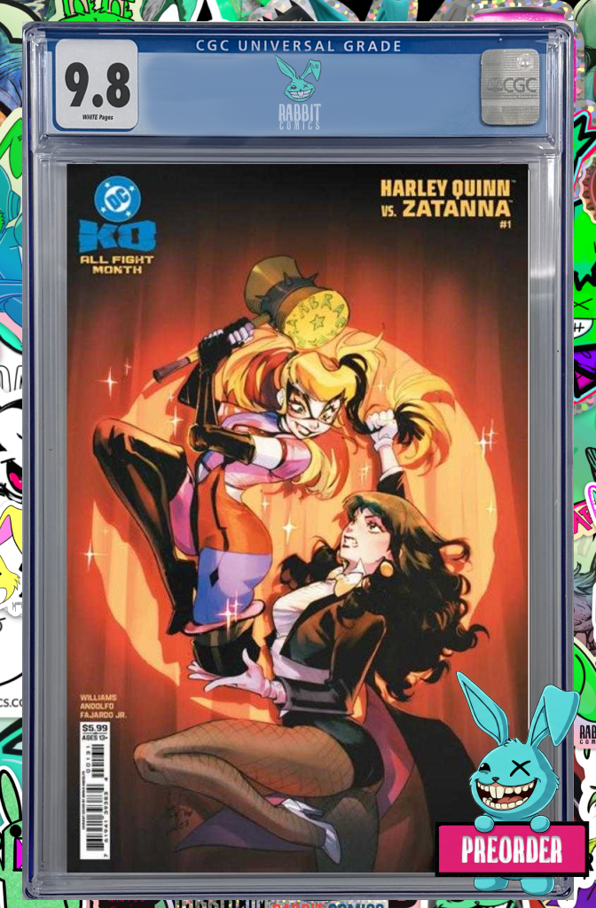 DC K.O. Harley Quinn vs Zatanna #1 (One Shot) Cover D Mirka Andolfo | CGC 9.8 | PREORDER