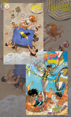 Hawk-Girl Summer #1 - Cover A & B - 2 Book Bundle