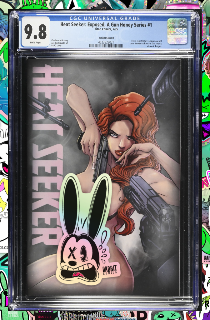 Heat Seeker Exposed A Gun Honey Series #1 (Of 4) | BRAO Mixprint 1 of 1  | CGC 9.8 (E)