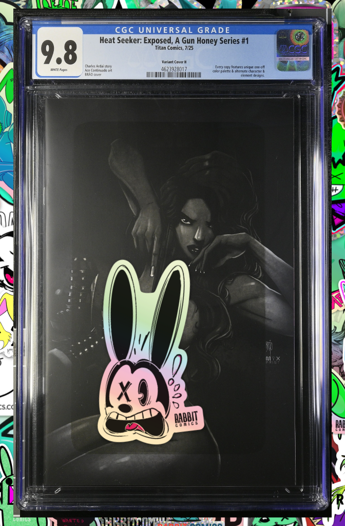 Heat Seeker Exposed A Gun Honey Series #1 (Of 4) | BRAO Mixprint 1 of 1  | CGC 9.8 (F)