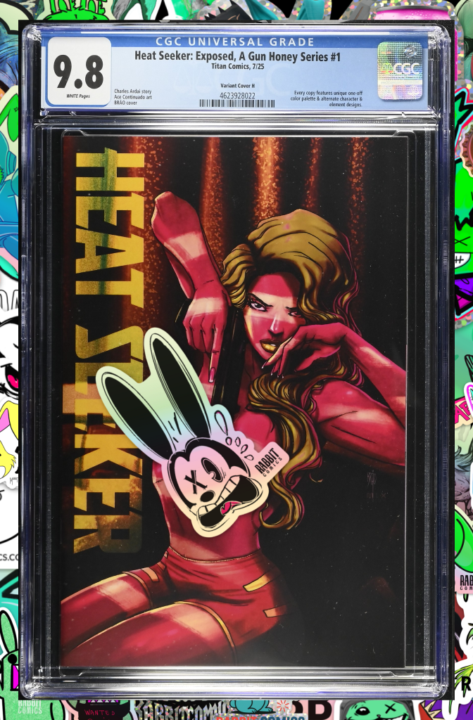 Heat Seeker Exposed A Gun Honey Series #1 (Of 4) | BRAO Mixprint 1 of 1  | CGC 9.8 (G)