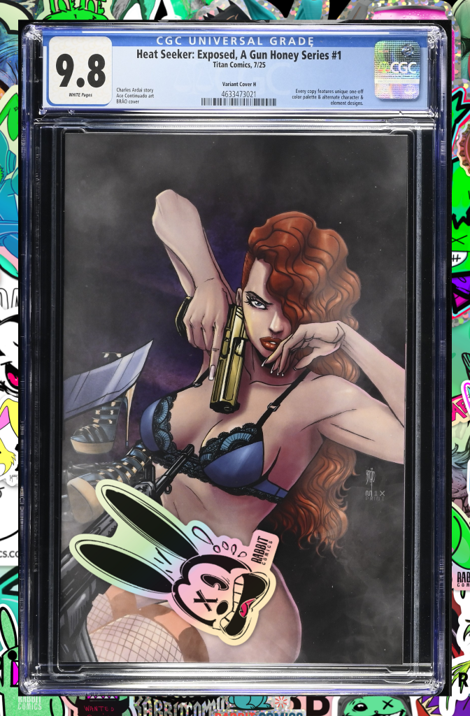 Heat Seeker Exposed A Gun Honey Series #1 (Of 4) | BRAO Mixprint 1 of 1  | CGC 9.8 (K)
