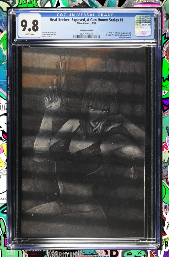 Heat Seeker Exposed A Gun Honey Series #1 (Of 4) | BRAO Mixprint 1 of 1  | CGC 9.8 (B)