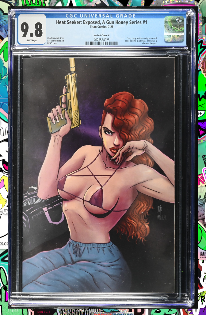 Heat Seeker Exposed A Gun Honey Series #1 (Of 4) | BRAO Mixprint 1 of 1  | CGC 9.8 (H)