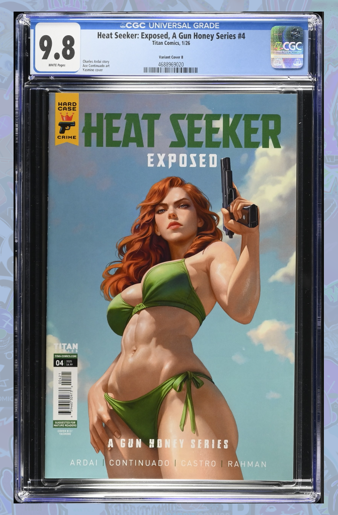 Heat Seeker Exposed A Gun Honey Series #4 (Of 4) Cover B Yasmine Variant | CGC 9.8