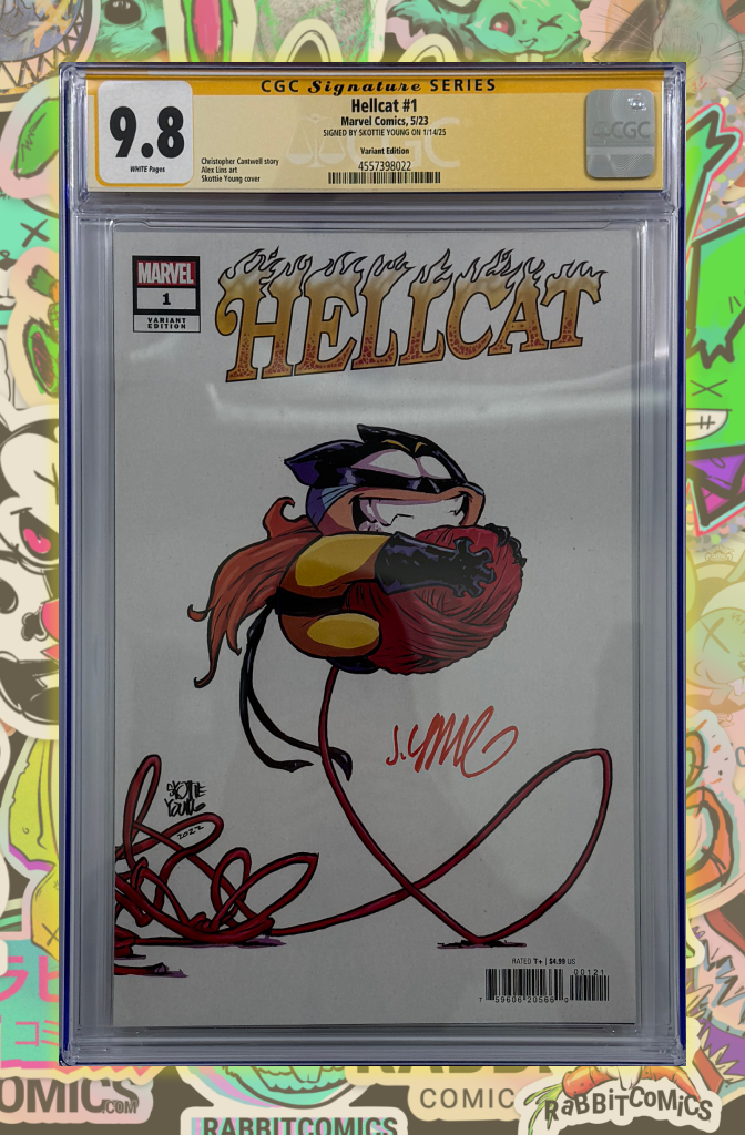 HELLCAT #1 | SKOTTIE YOUNG VARIANT | CGC SS 9.8
