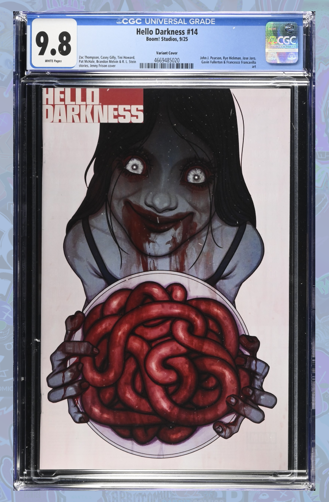 Hello Darkness #14 B Variant (Dressed, Frison) | CGC 9.8
