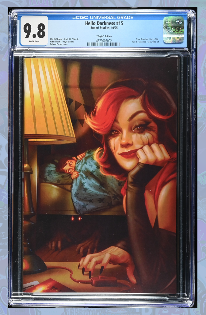 Hello Darkness #15 Cover F 1:10 Ratio Variant Edition | CGC 9.8